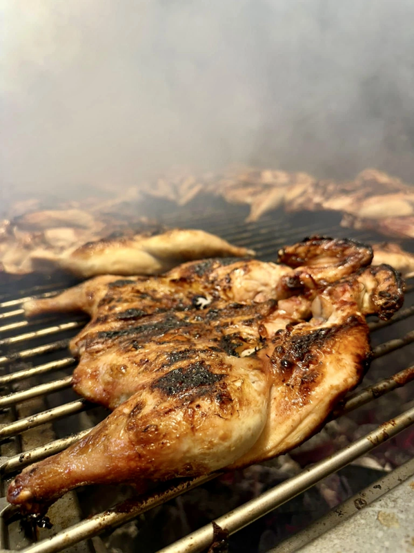 Demi poulet grillé
